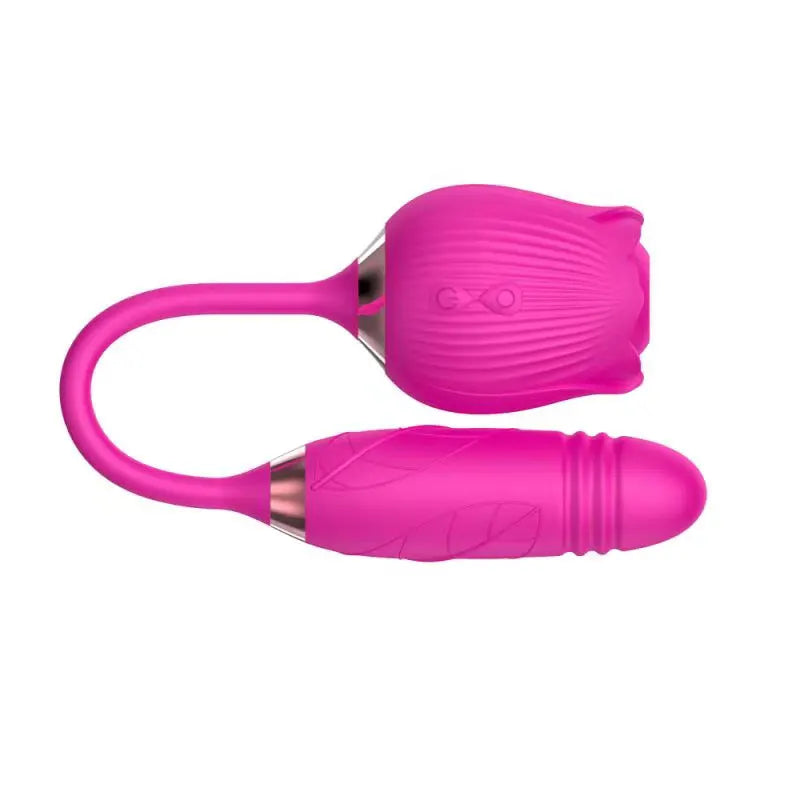 10-Speed Rose Vibrator & Suction