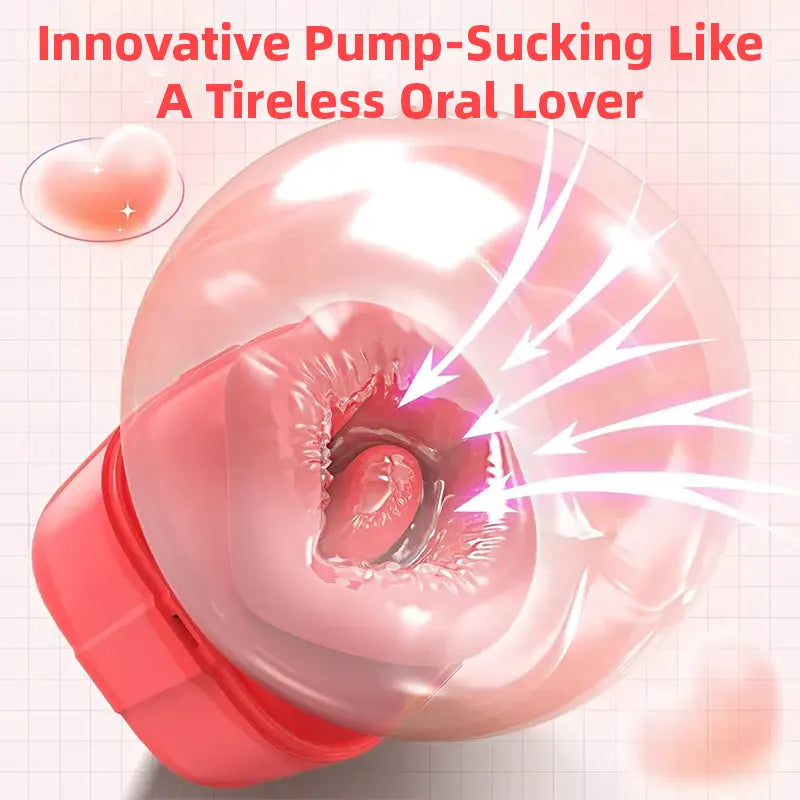 Gift Box Clit Sucker Tongue Vibrator