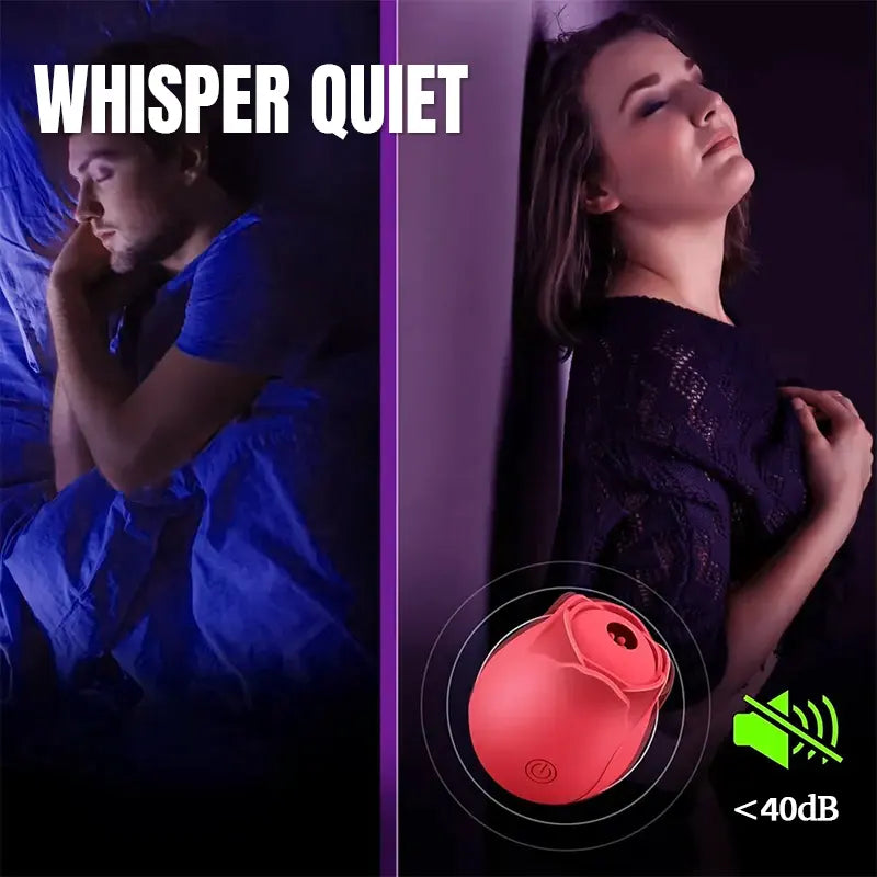 Detachable Rose Stimulation Vibrator