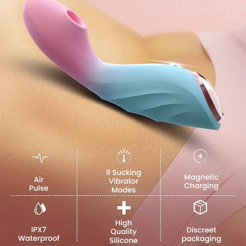 Insertable Suction Vibrator for Women
