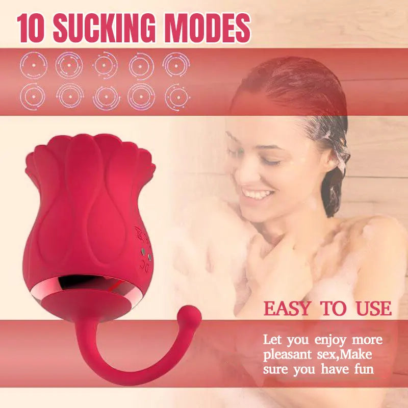 Bloom Pleasure Sucking Vibrator