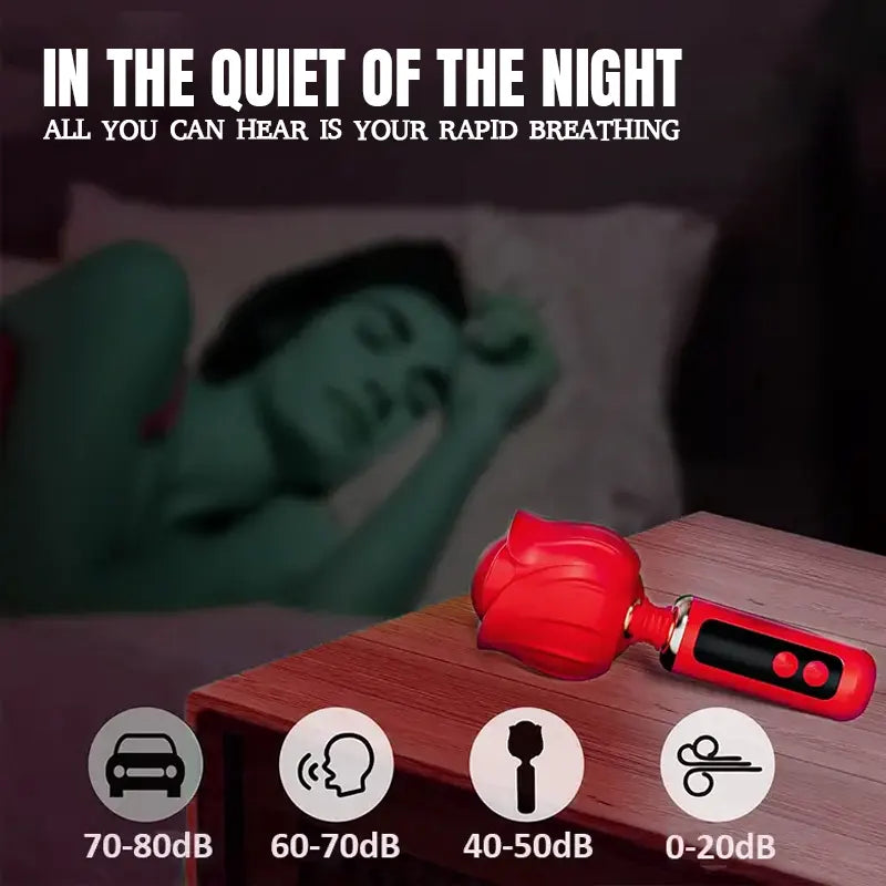 Rose Digital Display G-Spot Vibrator