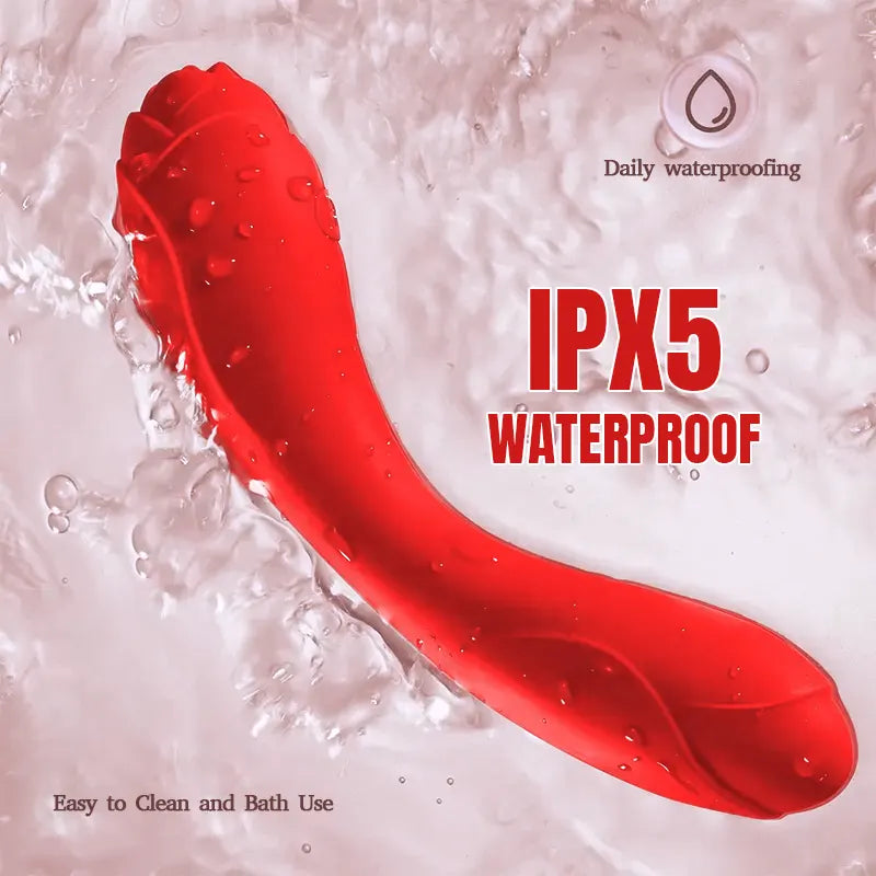 4-in-1 Rose G-Spot Pleasure Vibrator