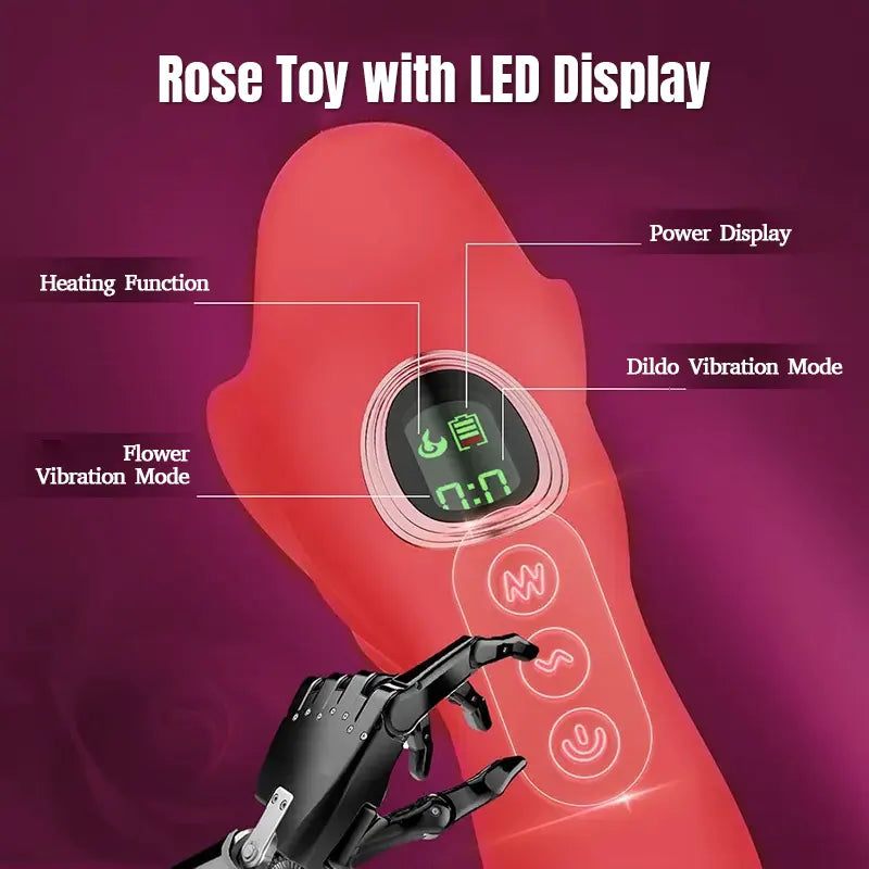 Enchanted Rose Pleasure Partner Vibrator