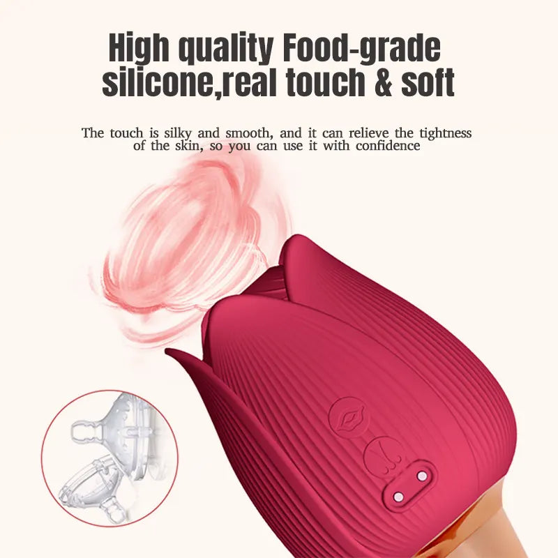 Trendy Rose Sucking Stimulator