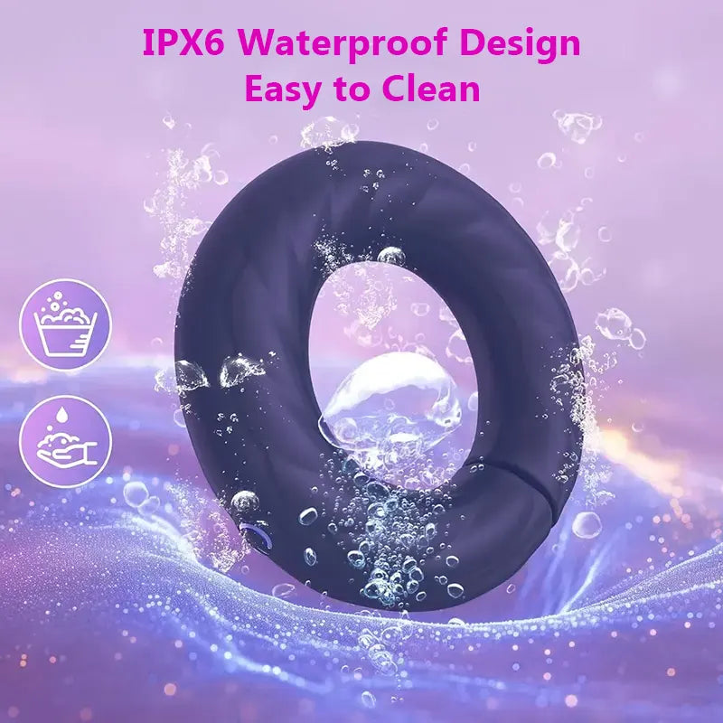 Adjustable Vibrating Ring for Men