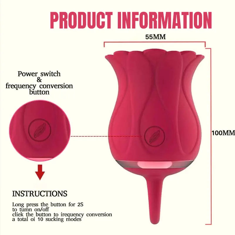 Bloom Pleasure Sucking Vibrator