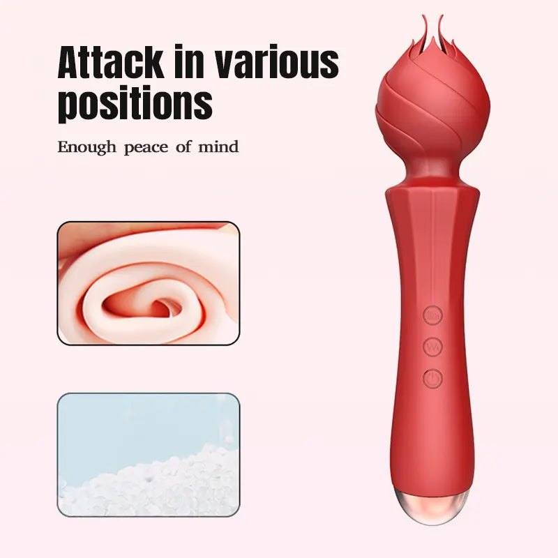 Rose AV Pleasure Wand