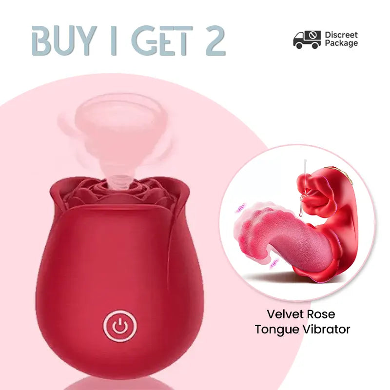 Red Rose Clitoral Suction Toy