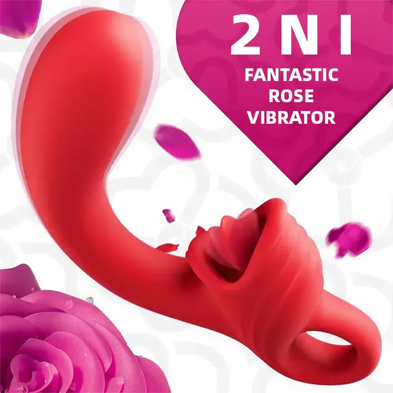 Rose Clit Licking Vibrator for Women