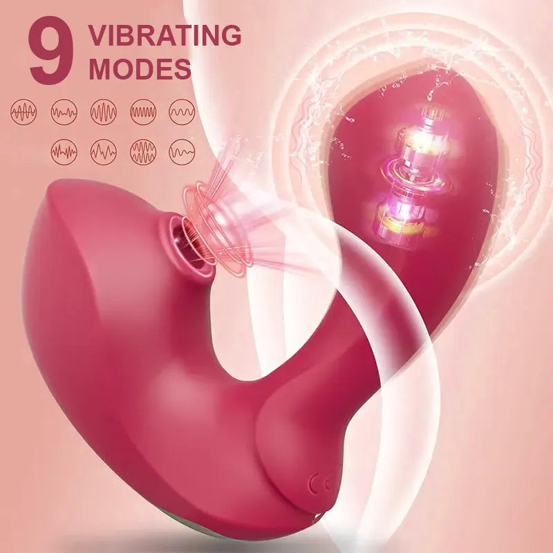 Clitoral Suction Vibrator with G-Spot