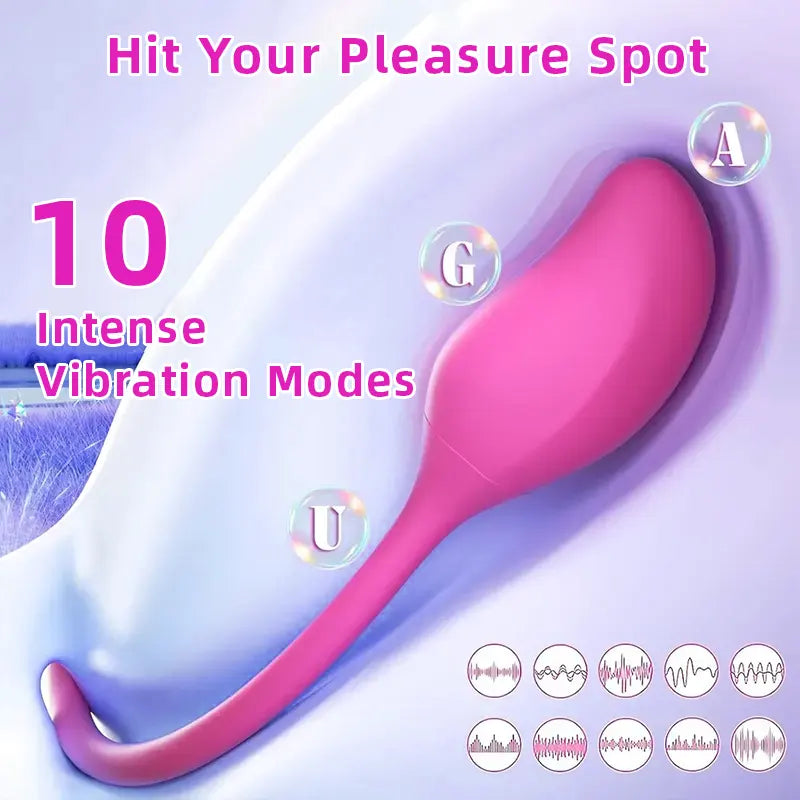 App-Controlled Sucking Vibrator