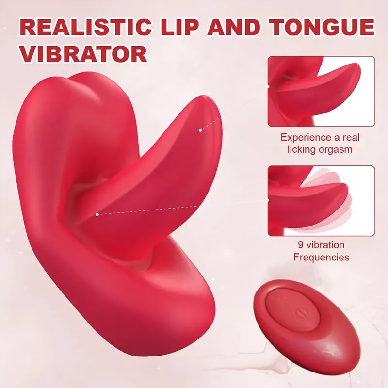 Butterfly Tongue Vibrator with App