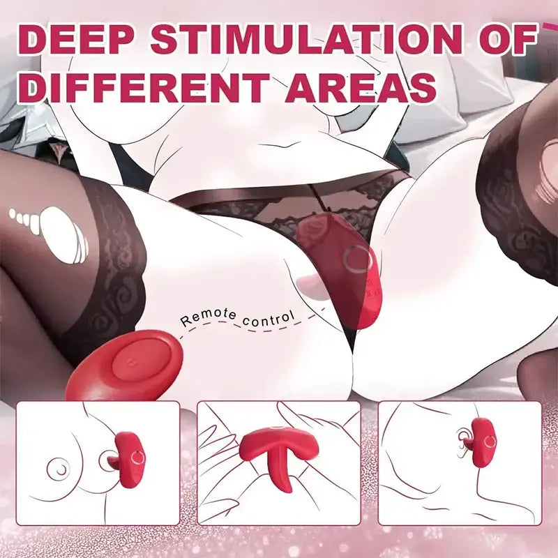 Butterfly Tongue Vibrator with App