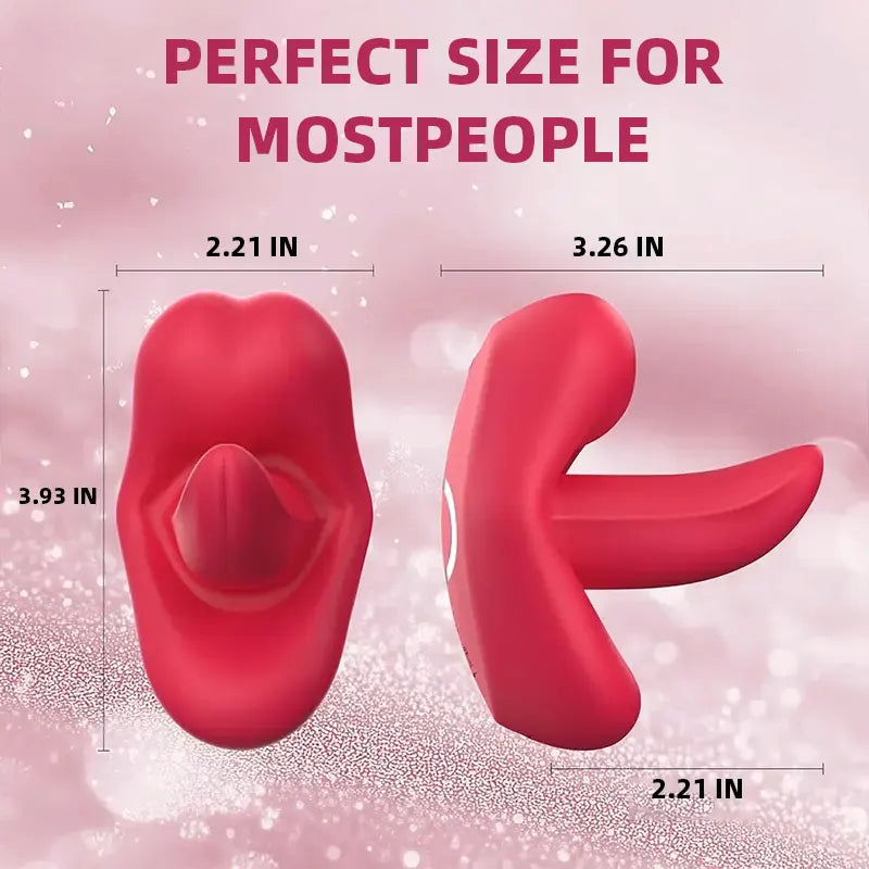 Butterfly Tongue Vibrator with App