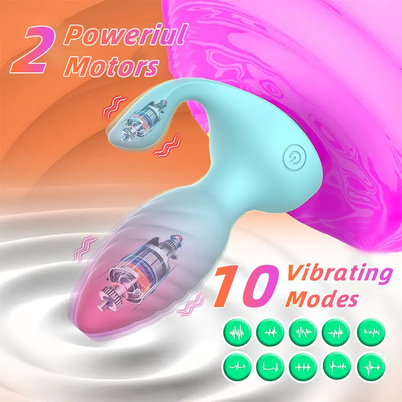 Diamond Glow Wireless Anal Vibrator