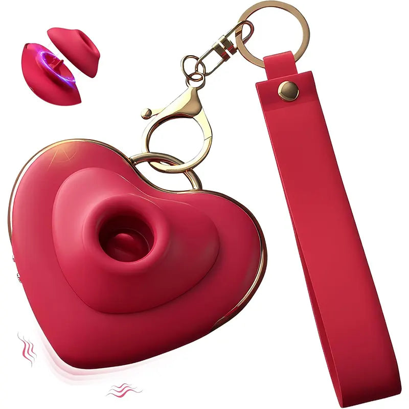 Heart Suction Vibrator for Clitoral Pleasure