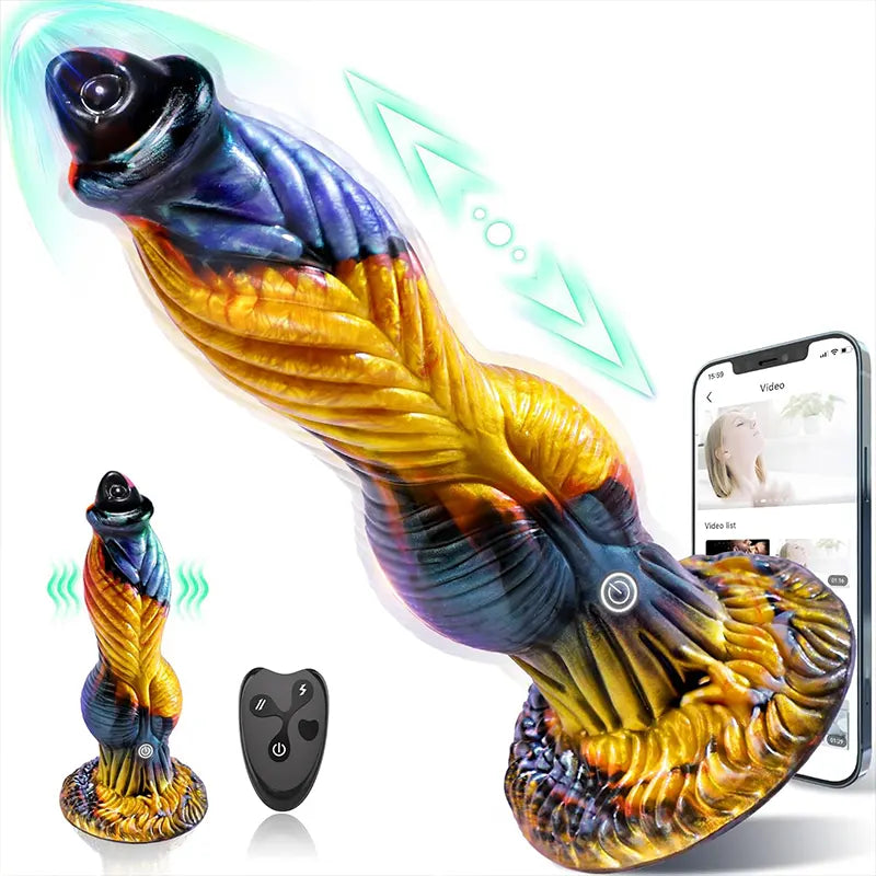 Phoenix Fantasy Thrusting Dildo