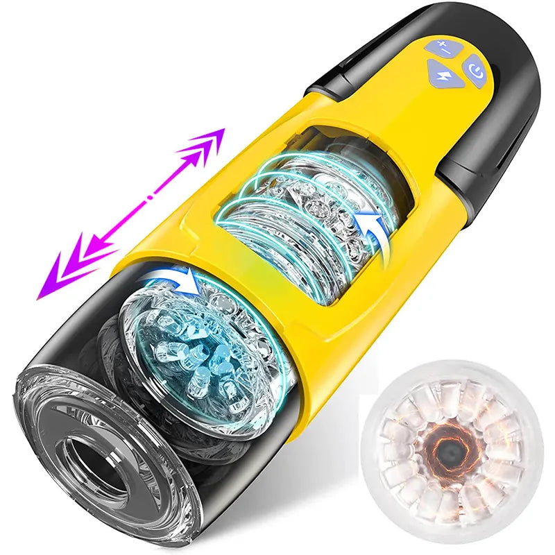 Automatic Thrusting Rotating Pleasure Cup