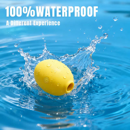 Little Lemon Suction Vibrator