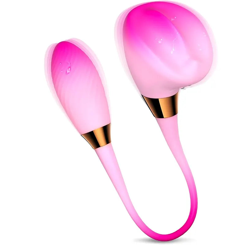 Dual-Ended Vibrator for Deep Pleasure
