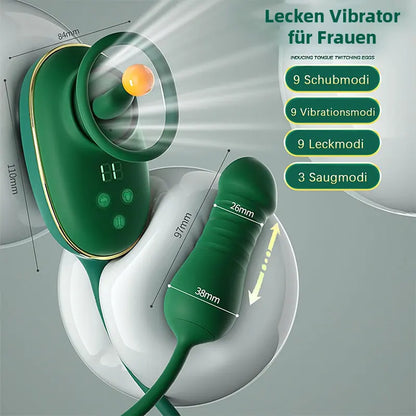 Suction Vibrator with Licking Egg