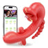 Rose Vibrator with Thrusting and Licking