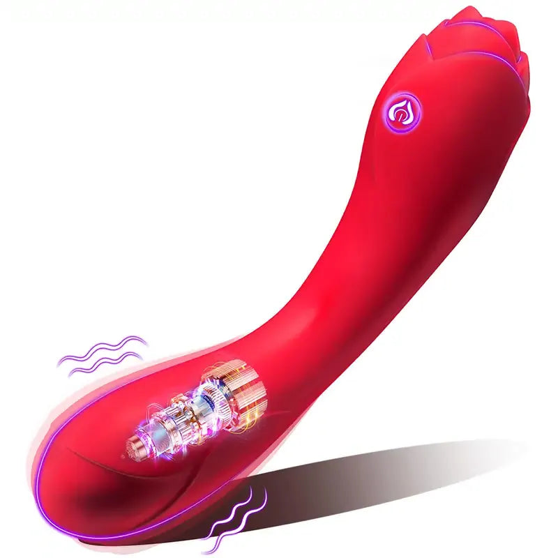 4-in-1 Rose G-Spot Pleasure Vibrator