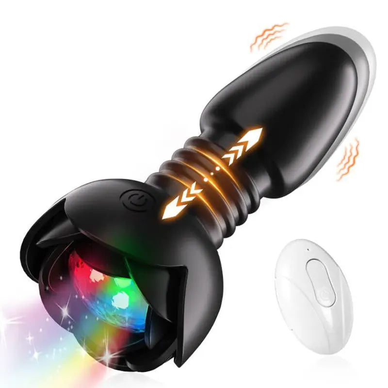 Remote Thrusting Anal Vibrator