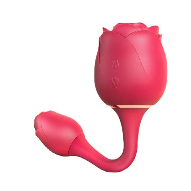 Waterproof Rose Suction Vibrator