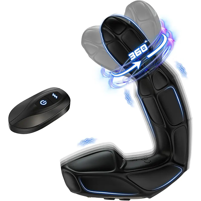 Remote-Controlled Rotating Anal Vibrator