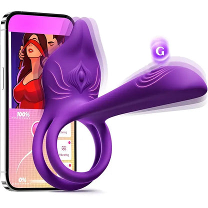 Fox Tail Vibrating Couples Pleasure Ring