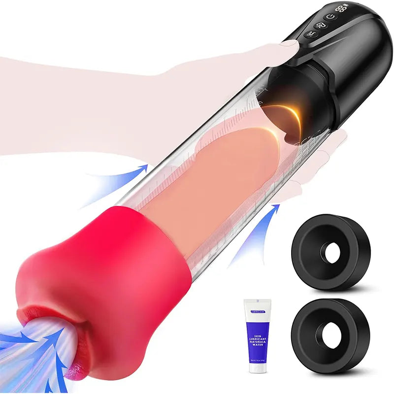 Smart Vacuum Enhancer with Oral Stroker