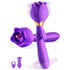 3-in-1 Rose Clitoral G-Spot Stimulator