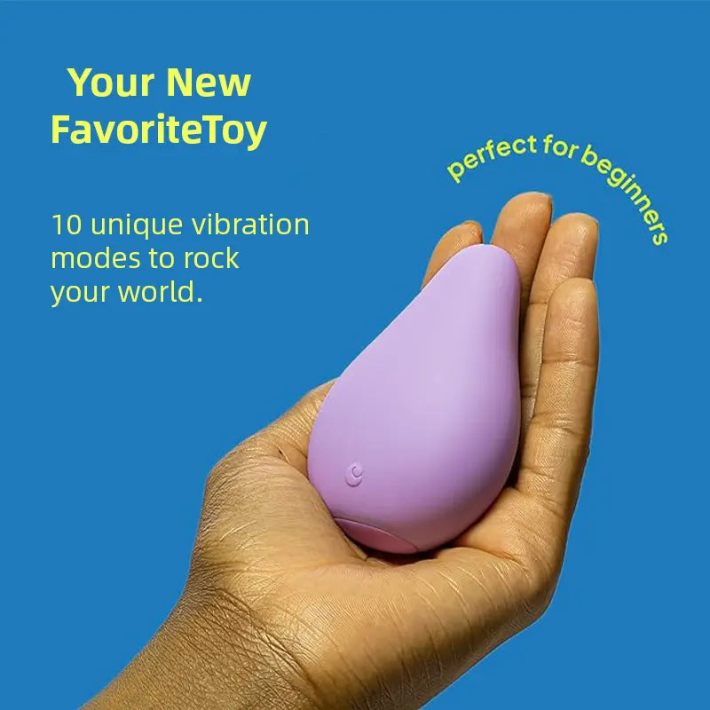 Mini Pear Vibrator with 10 Modes