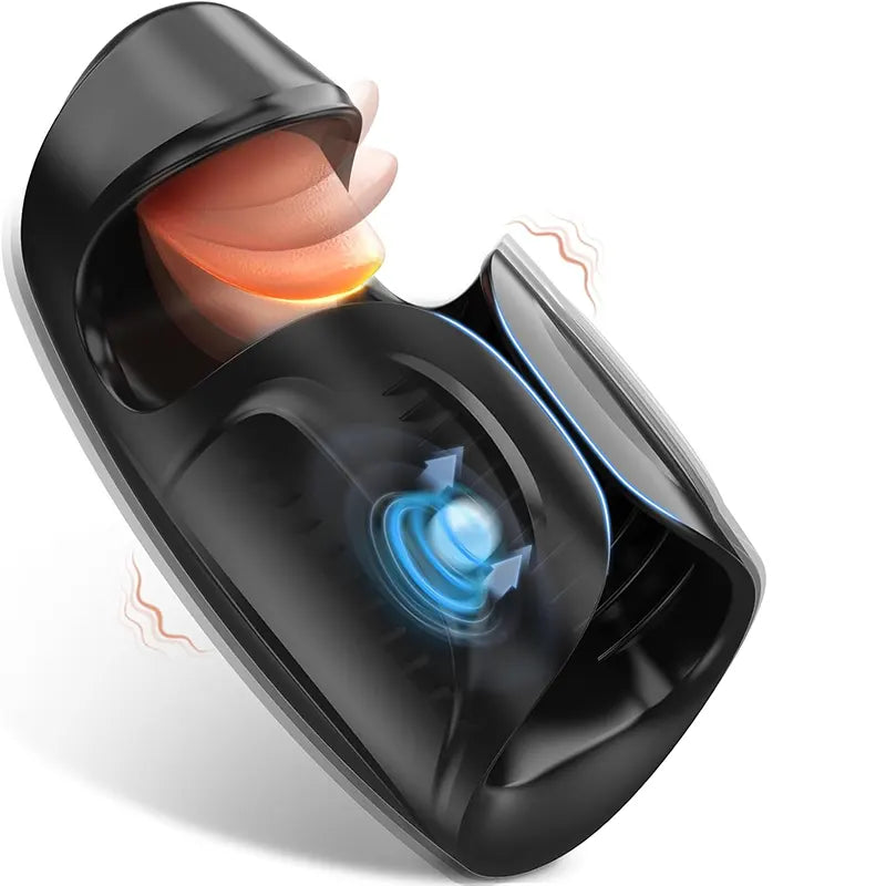 Tongue Licking Male Vibrator Trainer