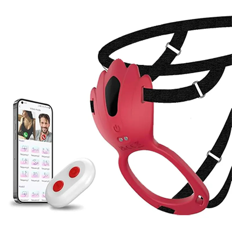 Couples Vibrating Ring with Clitoral Stimulator