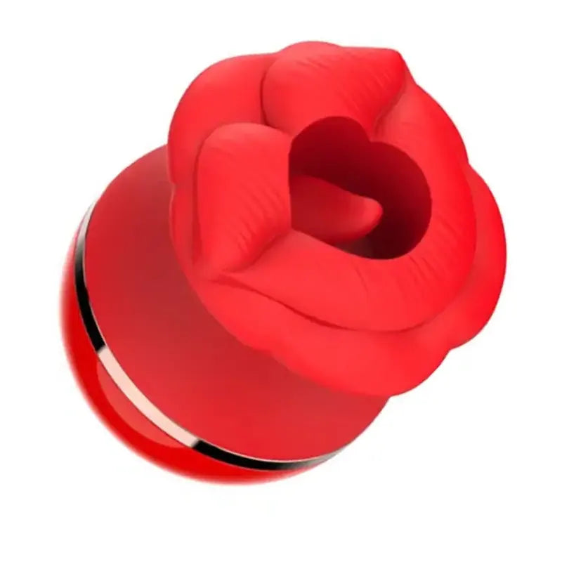 Rose Tongue Nipple Clit Vibrator
