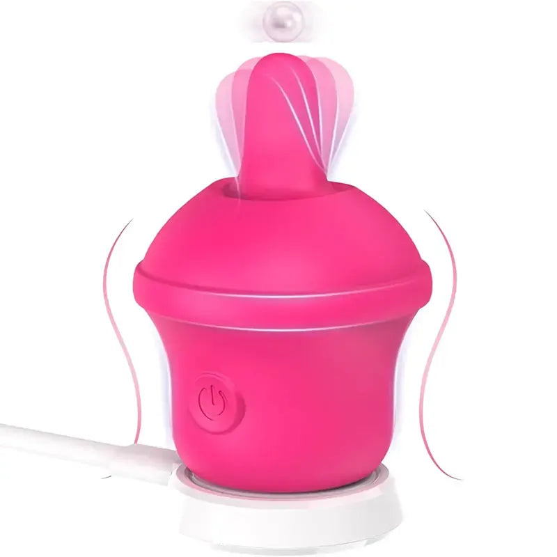 Silicone Tongue Clit Vibrator