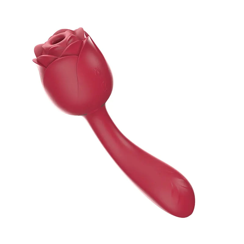 Rose Wand Dual Stimulation Vibrator