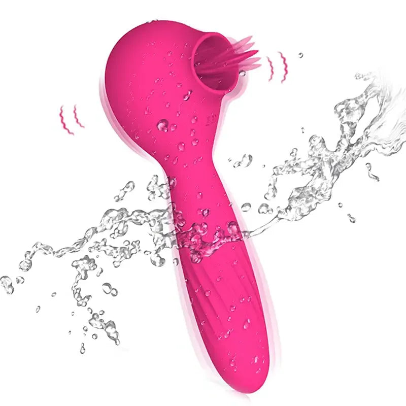 Multi-Frequency Tongue Licking G-Spot Vibrator
