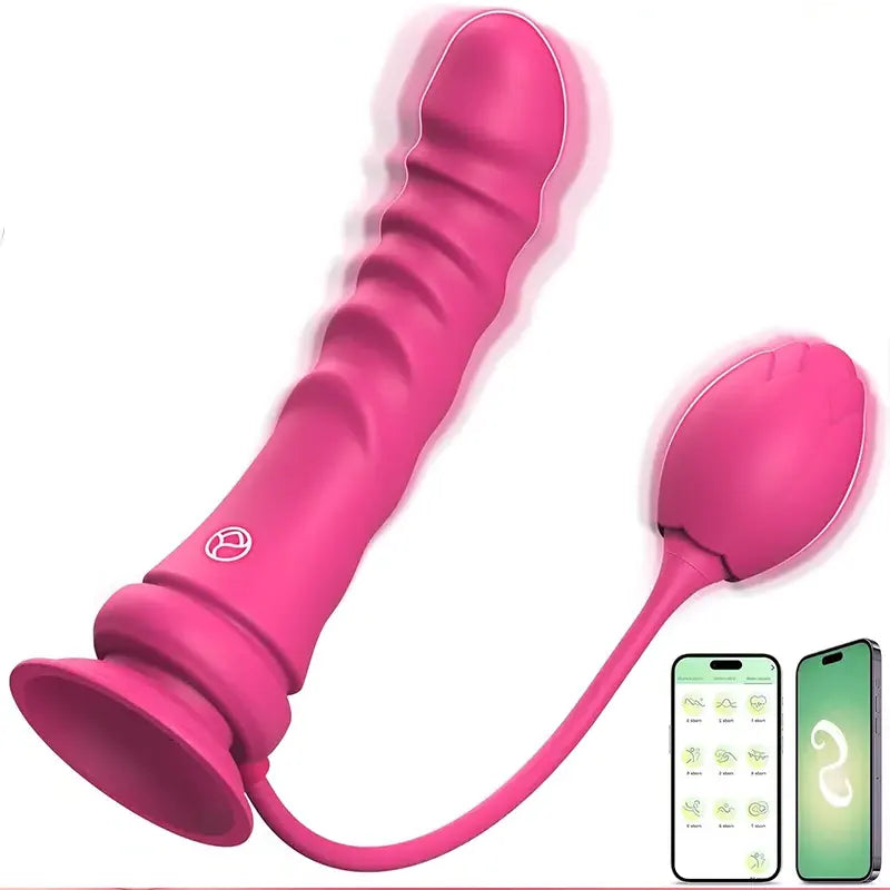 App-Controlled Dual Vibration Anal Plug