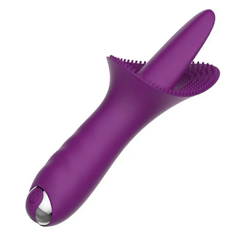 Double Tongue G-Spot Clitoral Vibrator