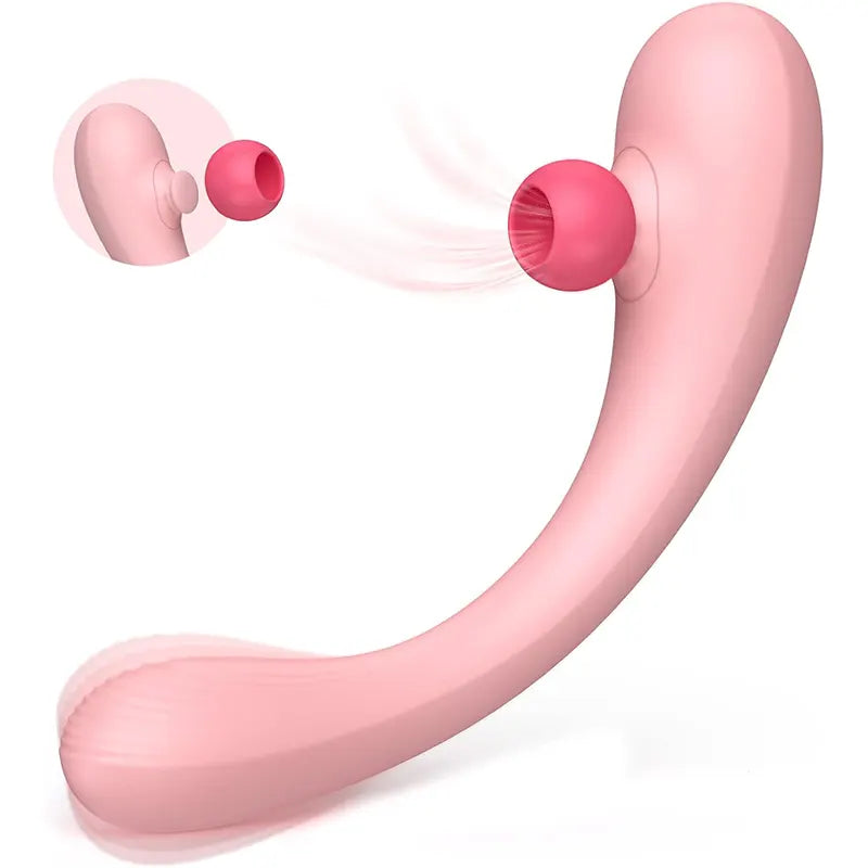 2-in-1 Suction & Thrusting Vibrator