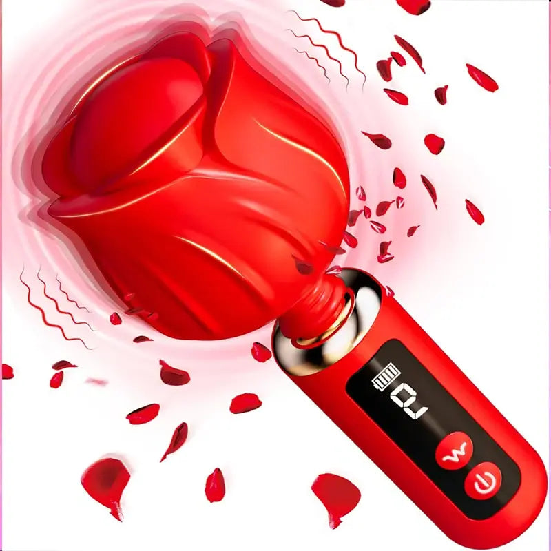 Rose Digital Display G-Spot Vibrator