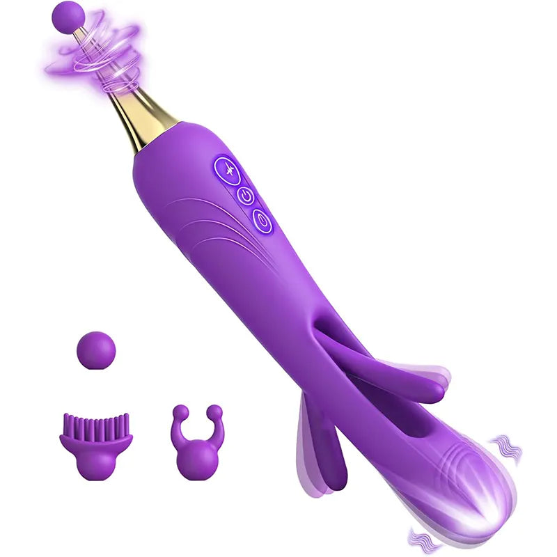 Tapping G-Spot and Clitoral Vibrator