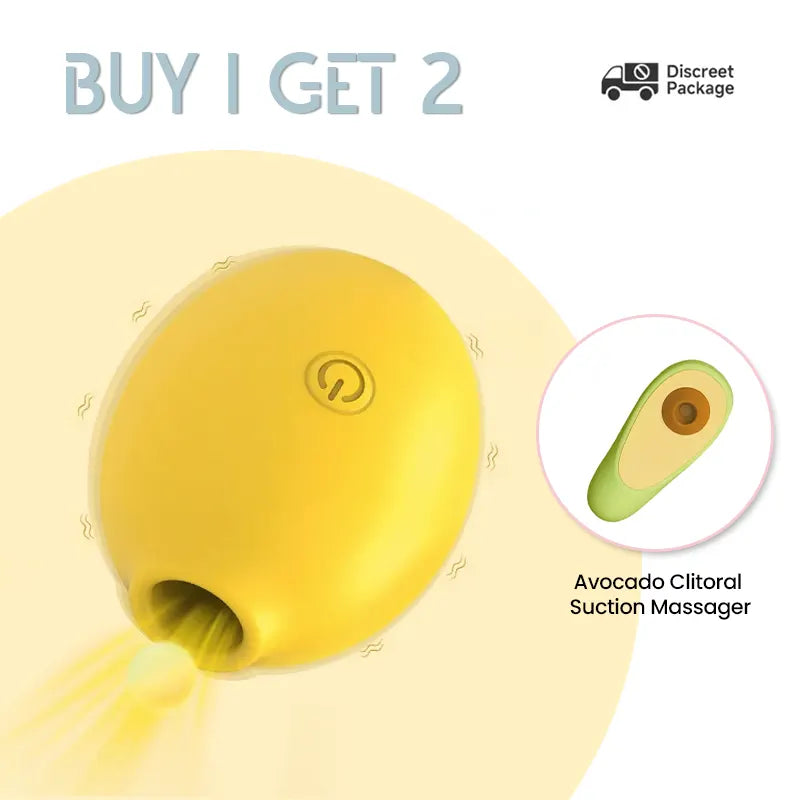 Little Lemon Suction Vibrator