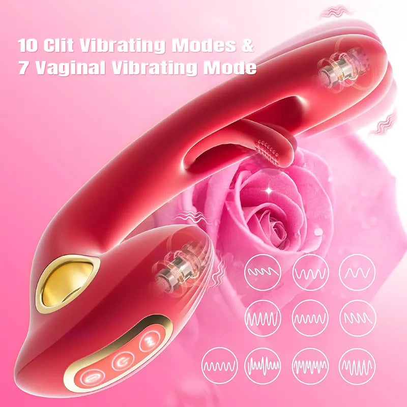 Remote Tongue Vibrator for G-Spot Play