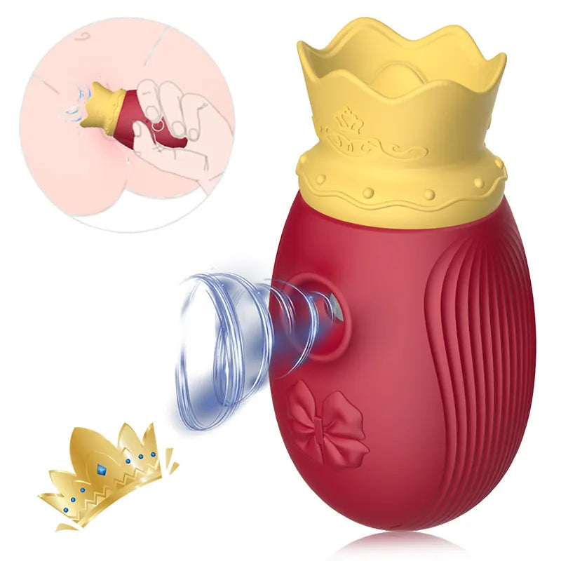 Wireless Tongue Sucking Vibrator - 10 Modes