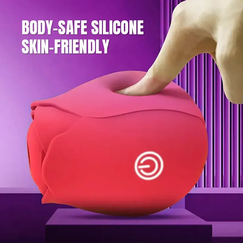 Detachable Rose Stimulation Vibrator